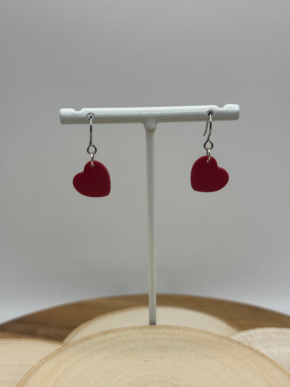 Heart Dangle Earrings