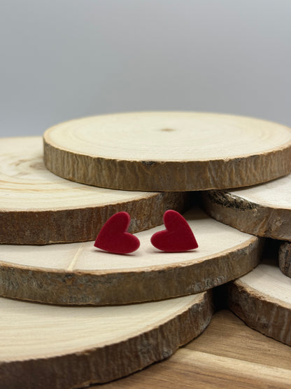 Heart Stud Earrings