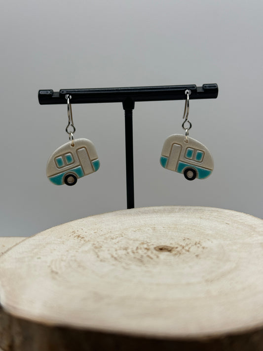 Camper Dangle Earrings