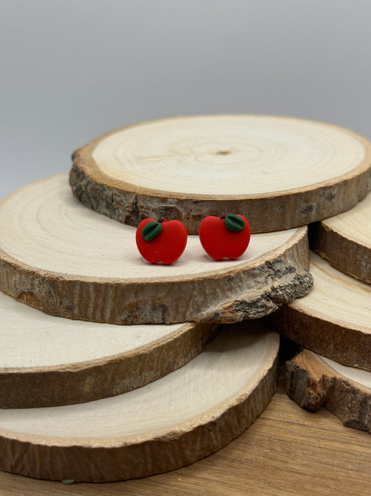 Apple Stud Earrings