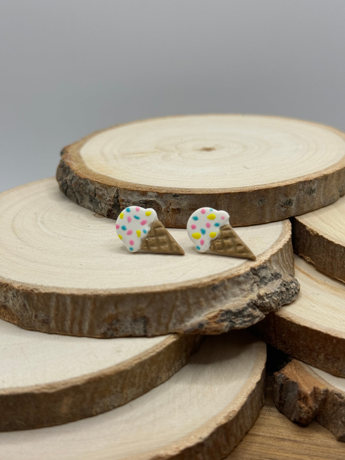 Ice Cream Stud Earrings