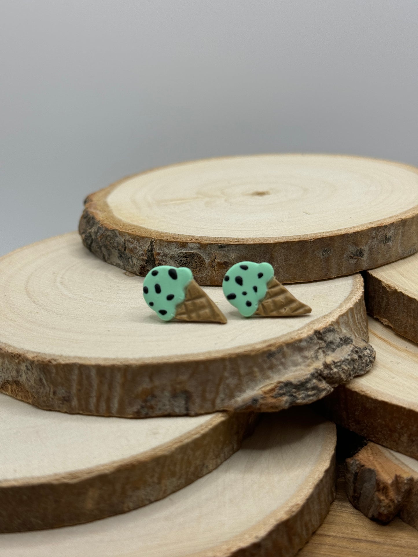 Ice Cream Stud Earrings