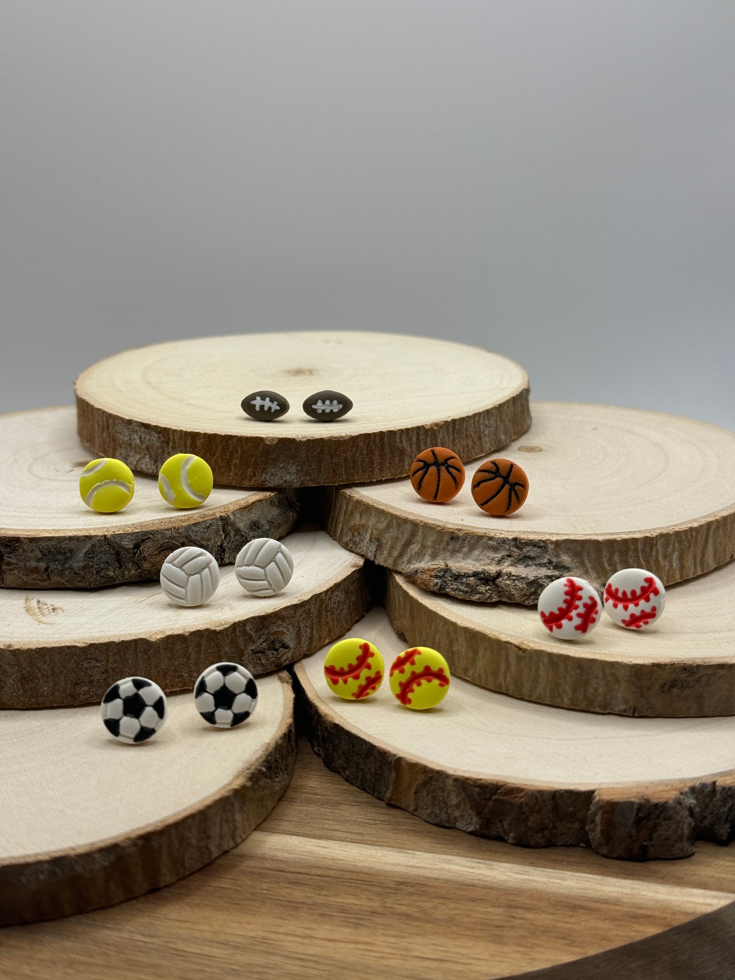 Sports Stud Earrings