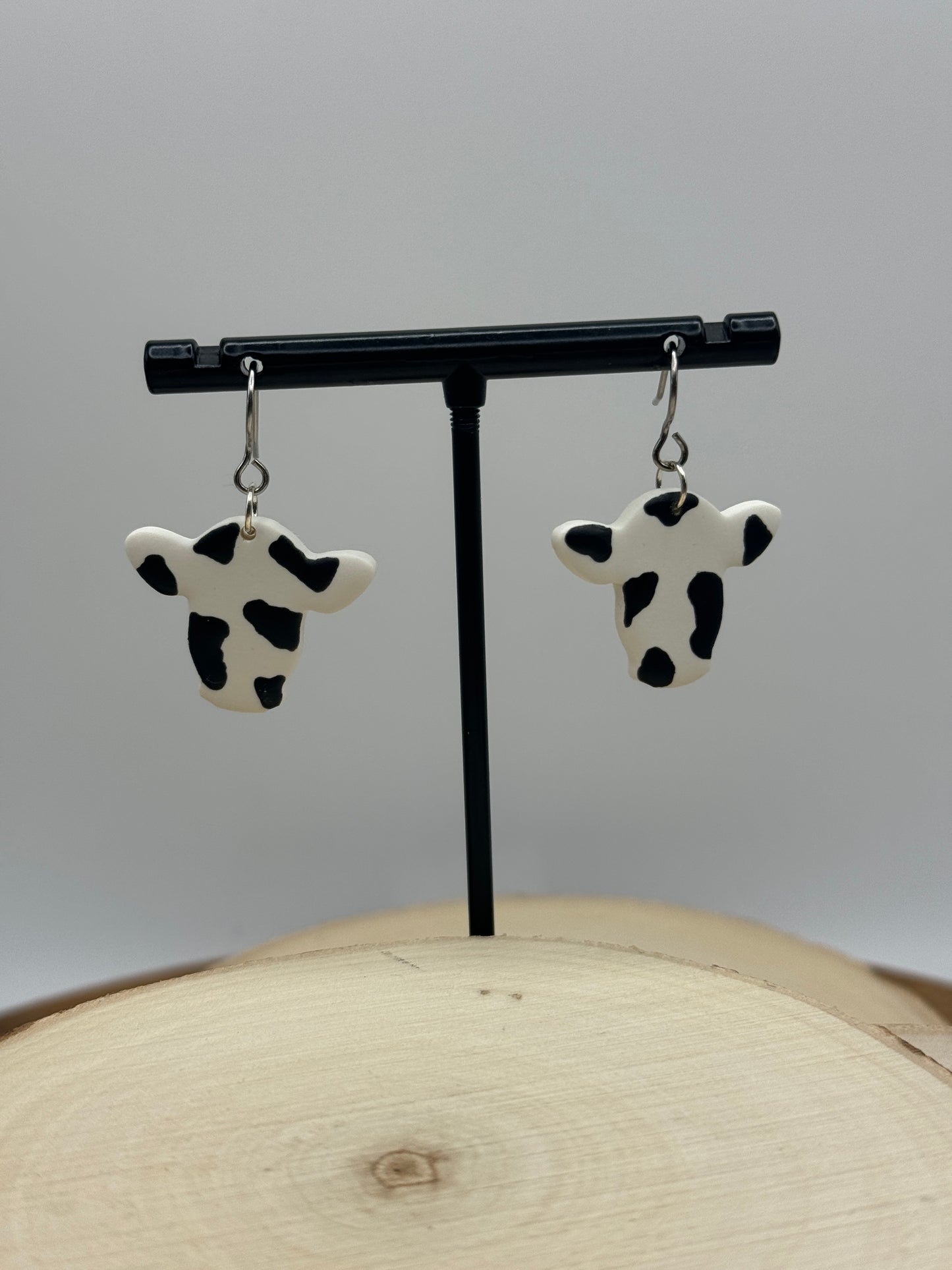 Cow Dangle Earrings