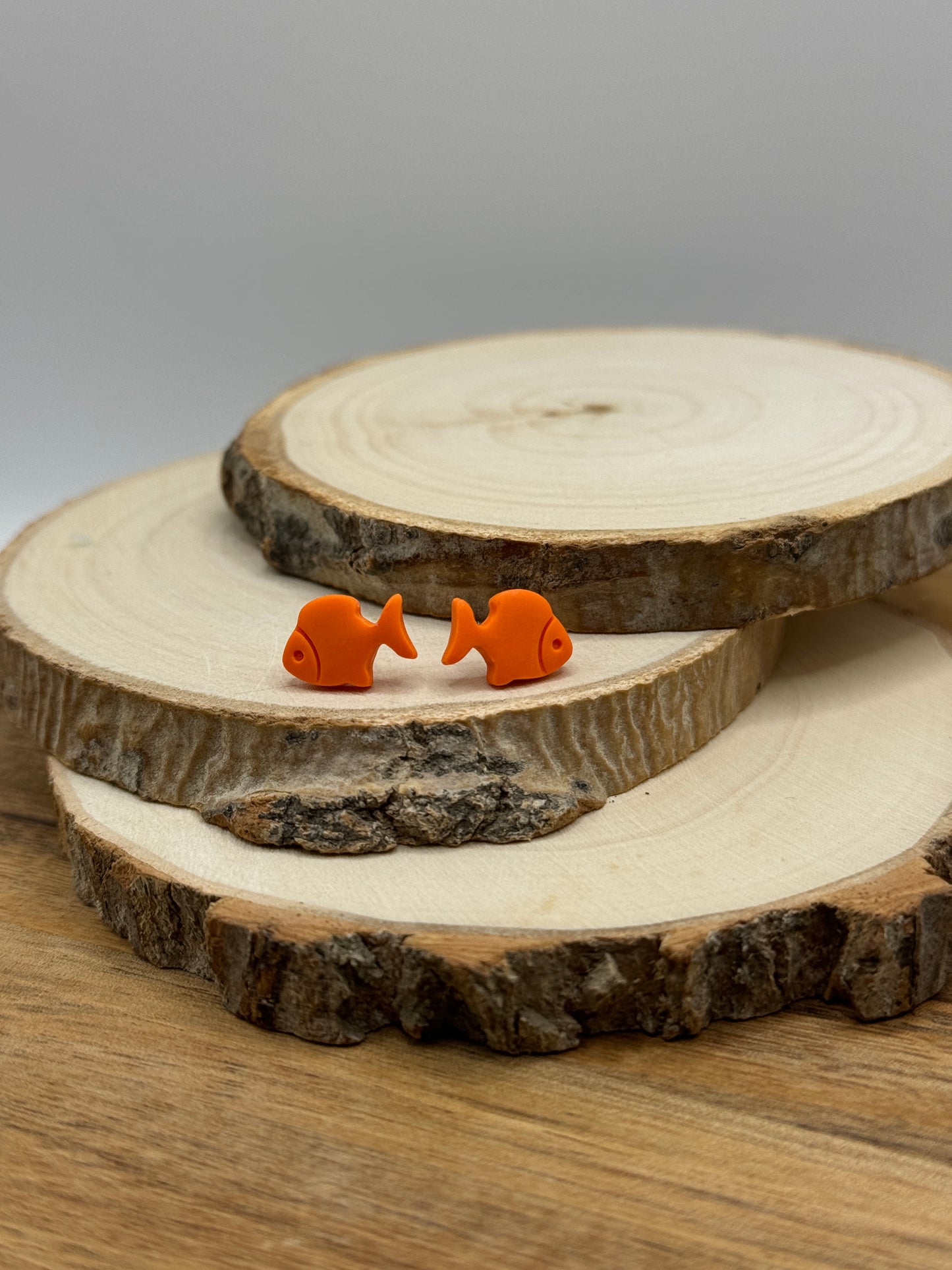 Fish Stud Earrings