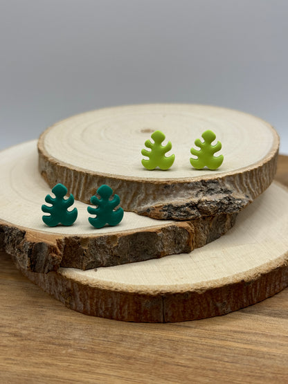 Seaweed Stud Earrings