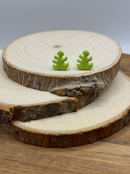 Seaweed Stud Earrings