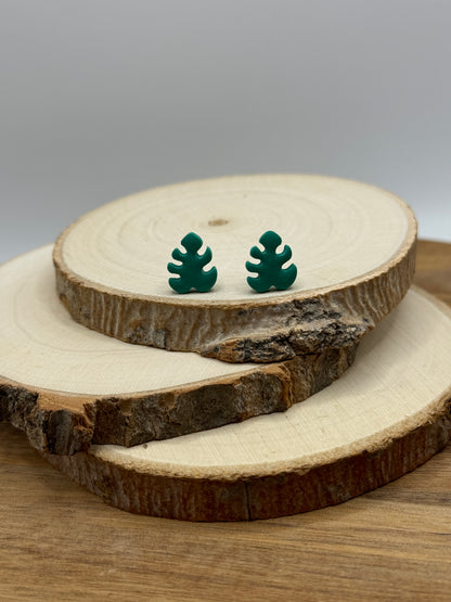 Seaweed Stud Earrings