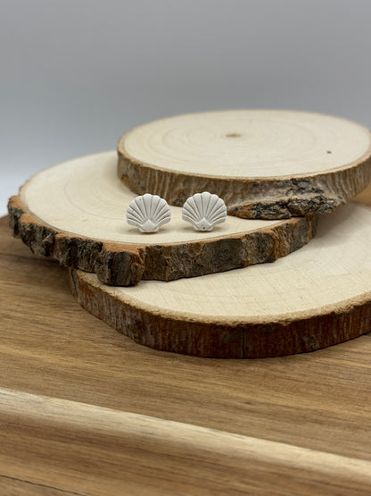Shell Stud Earrings