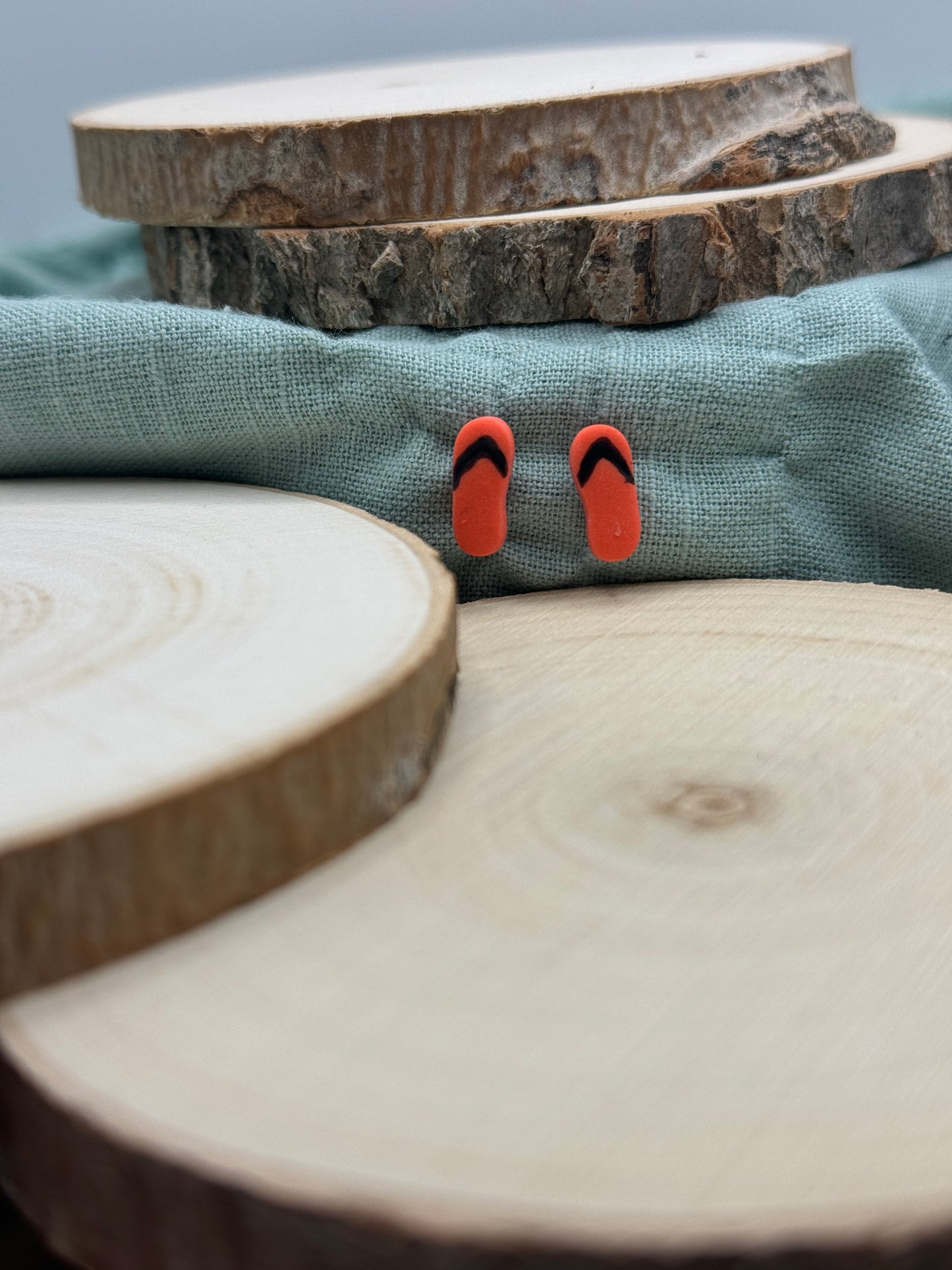 Flip Flop Stud Earrings