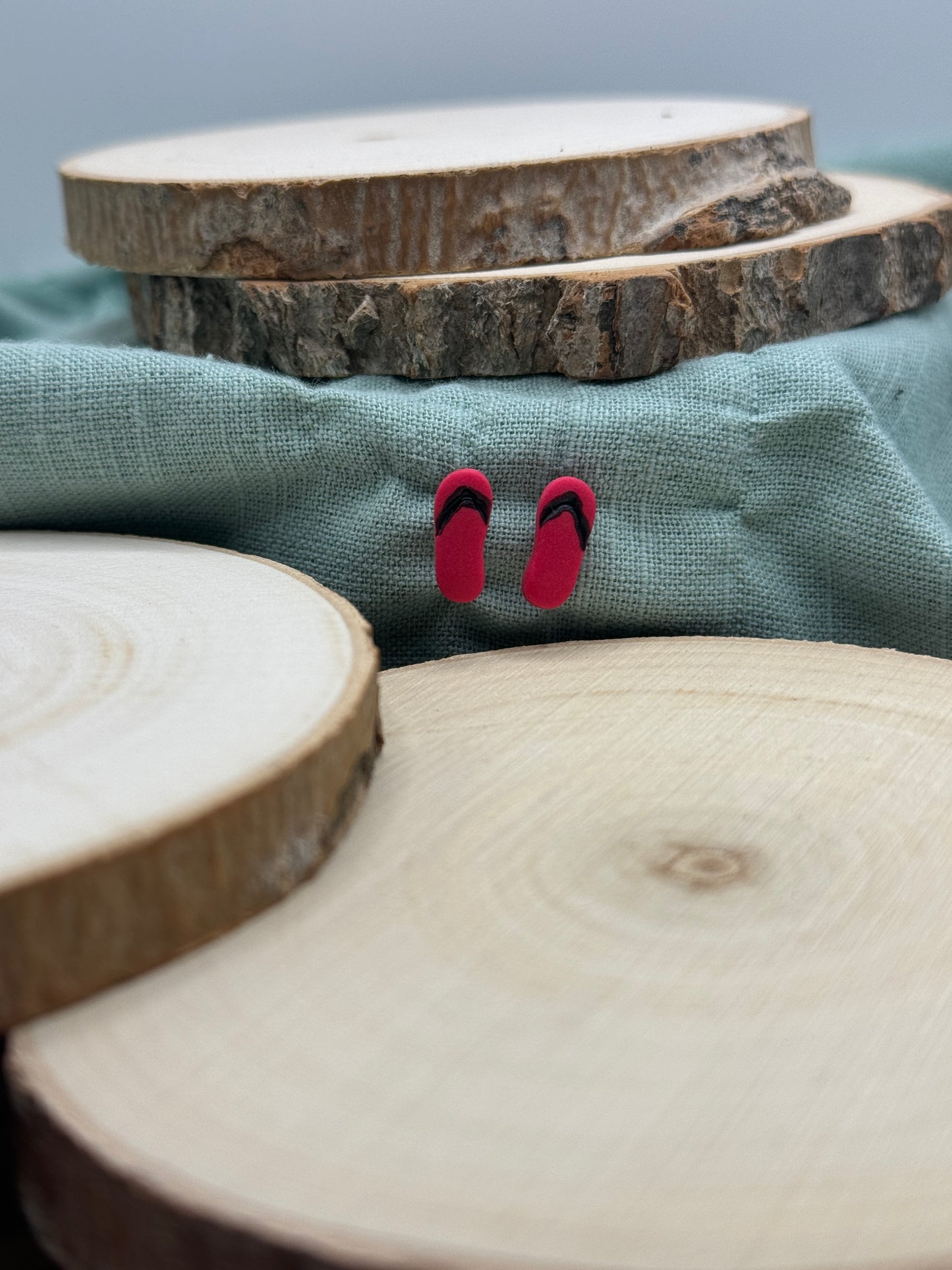Flip Flop Stud Earrings