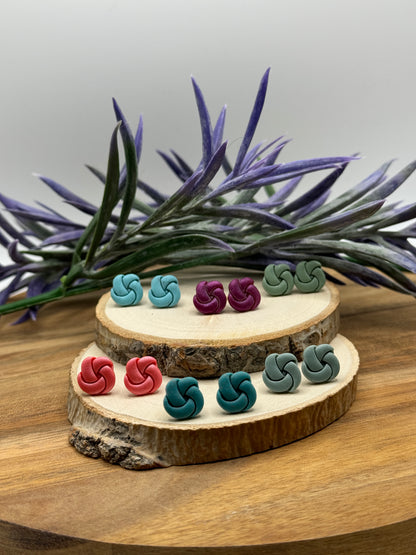Knot Stud Earrings
