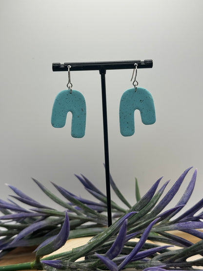 Organic Arches Dangle Earrings