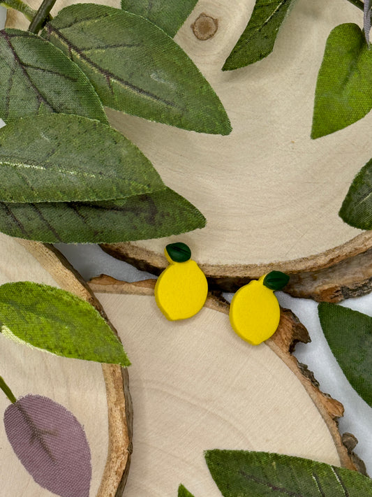 Lemon Stud Earrings