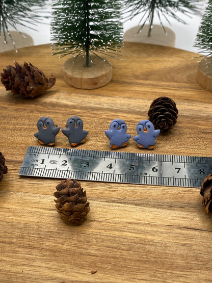 Penguin Stud Earrings