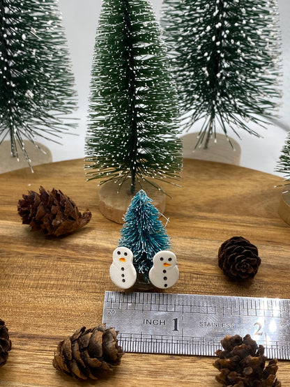 Snowman Stud Earrings