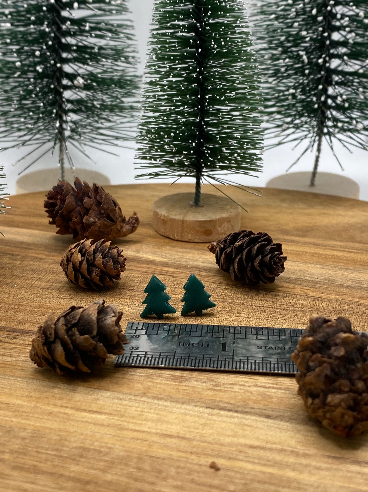 Christmas Tree Stud Earrings