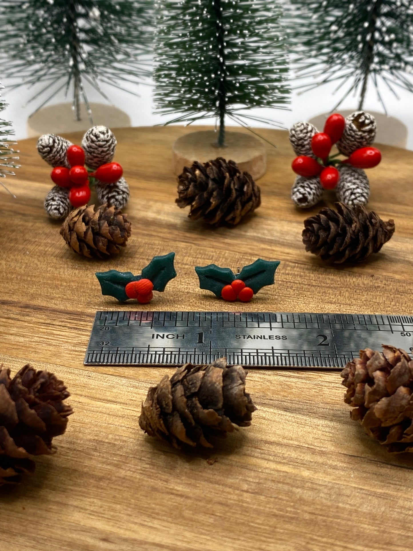 Holly Stud Earrings