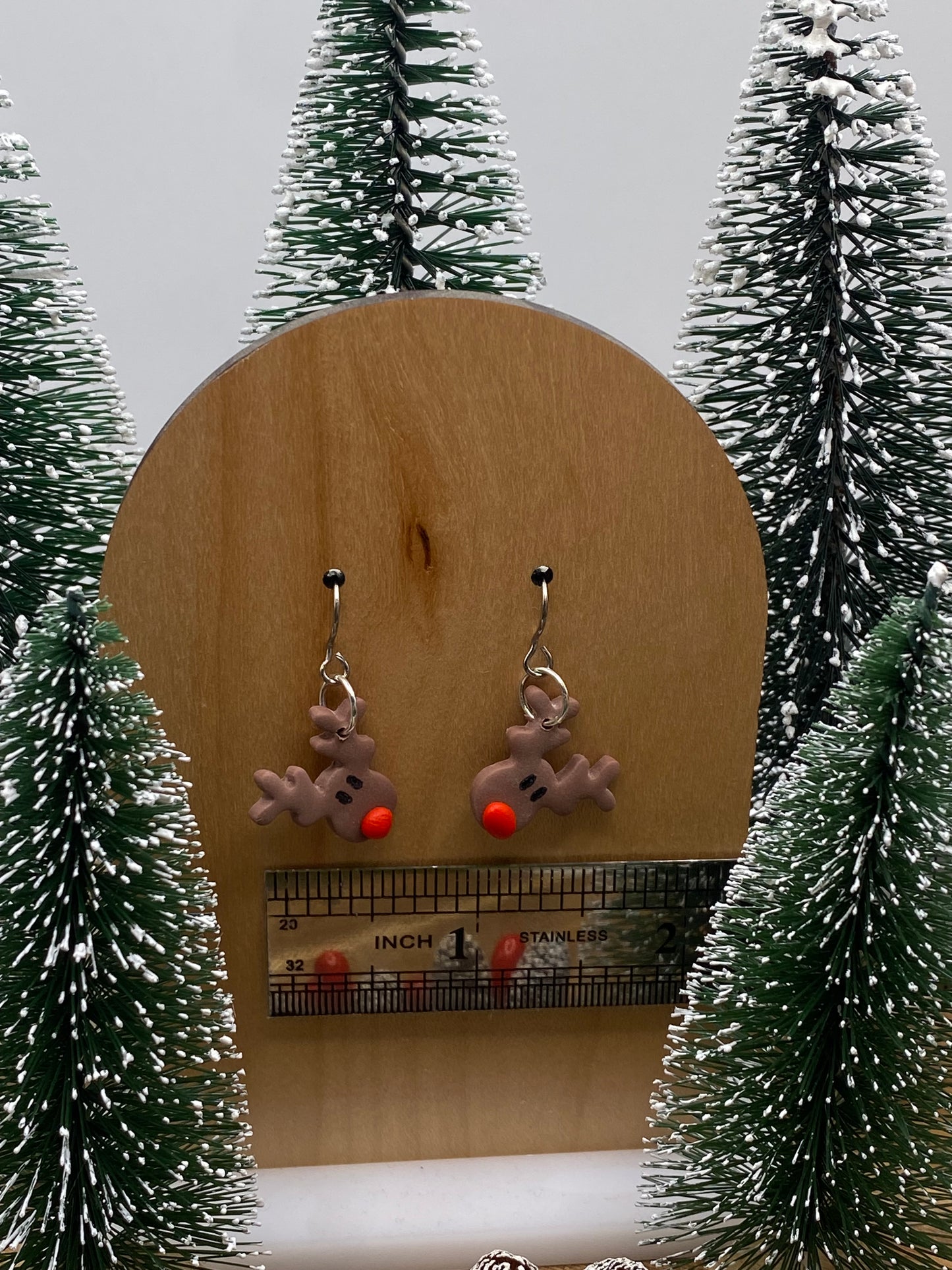 Reindeer Dangle Earrings