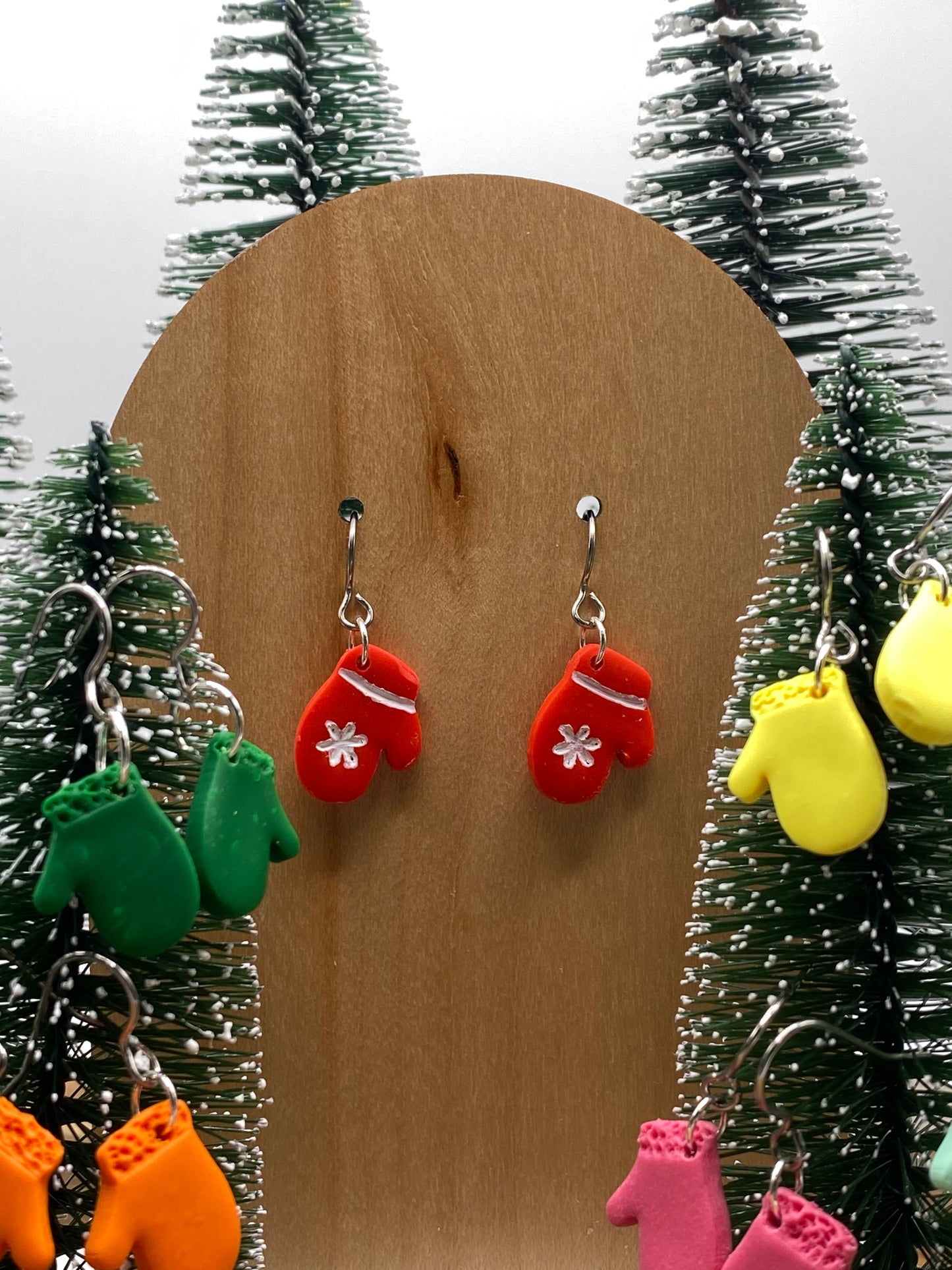 Mitten Dangle Earrings