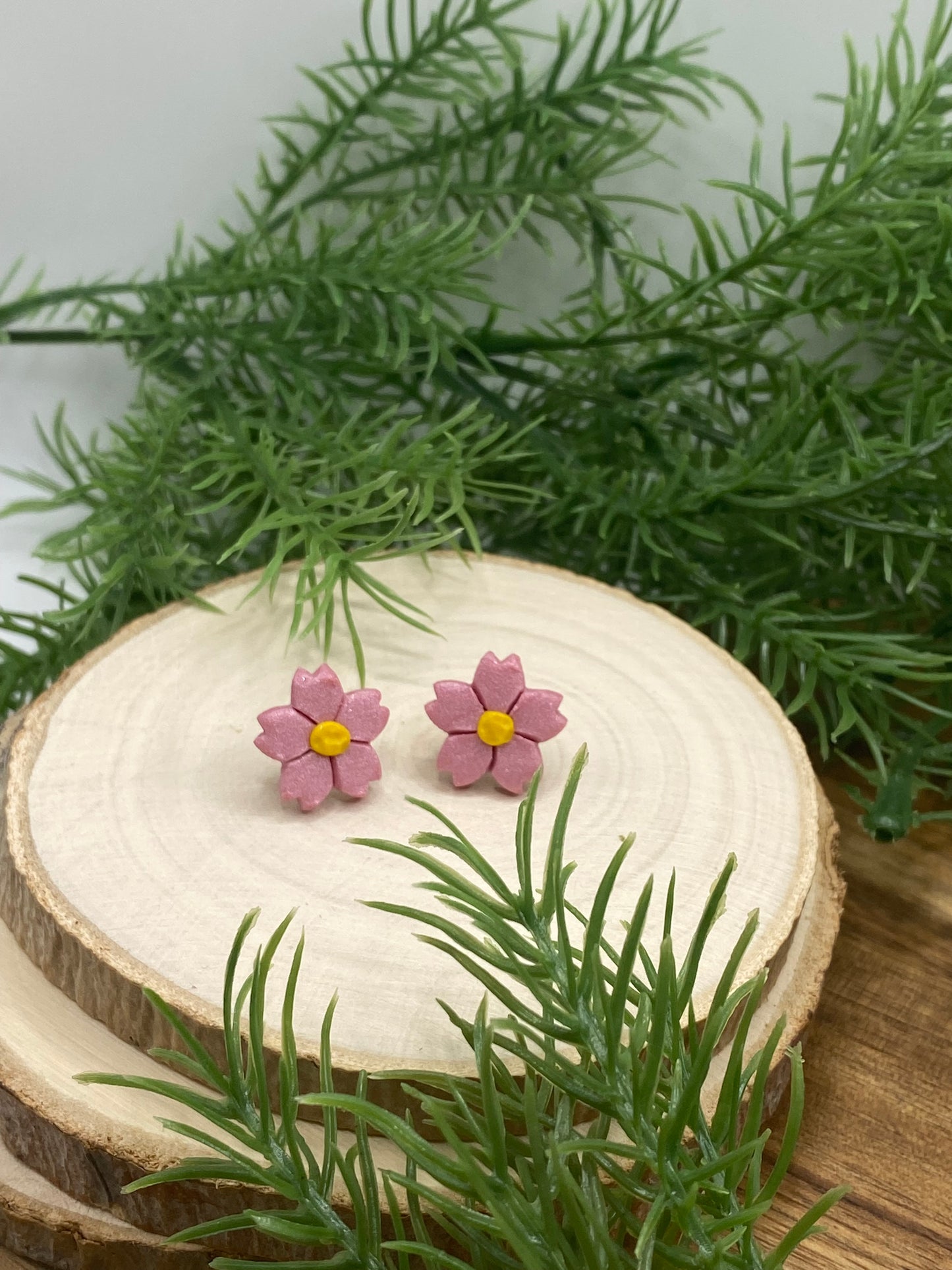 Flower Stud Earrings