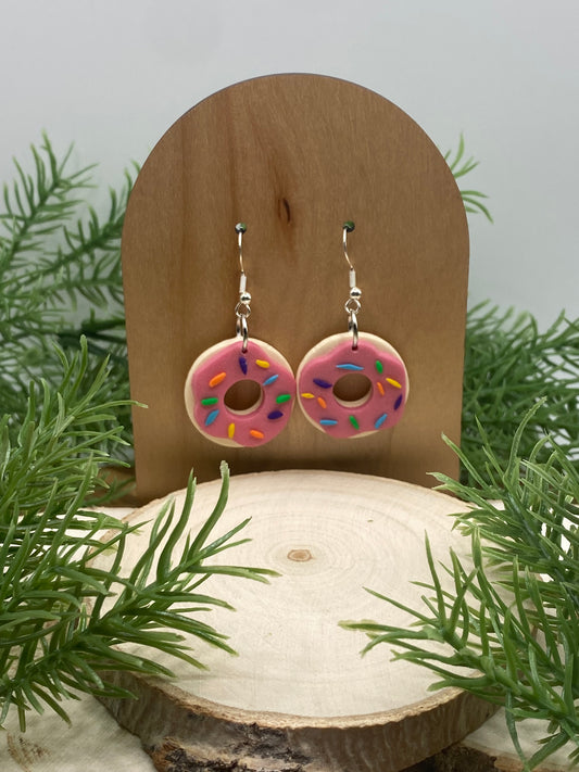 Donut Dangle Earrings