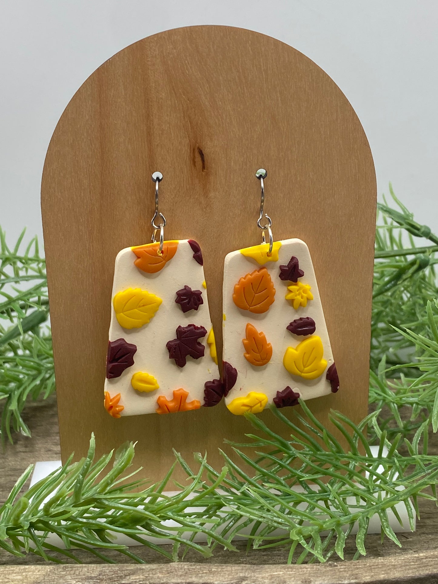 Leaf Dangle Earrings