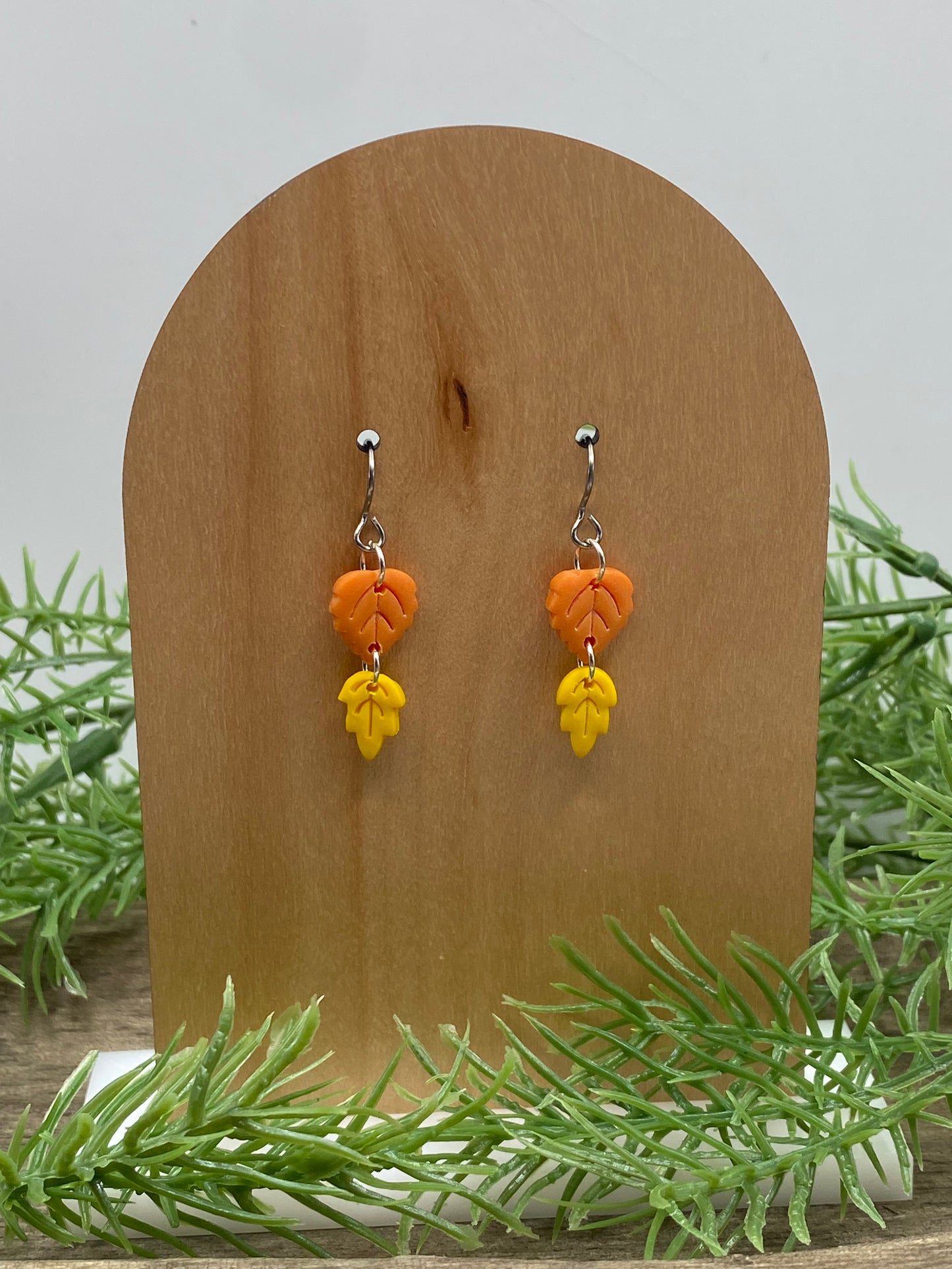 Leaf Dangle Earrings