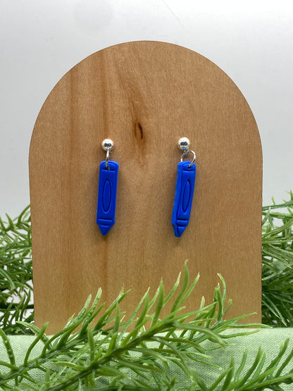 Crayon Dangle Earrings