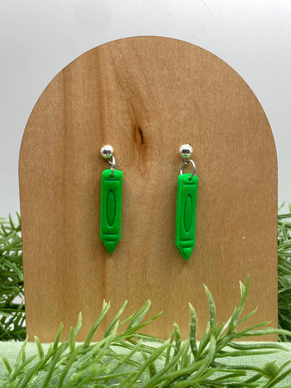 Crayon Dangle Earrings