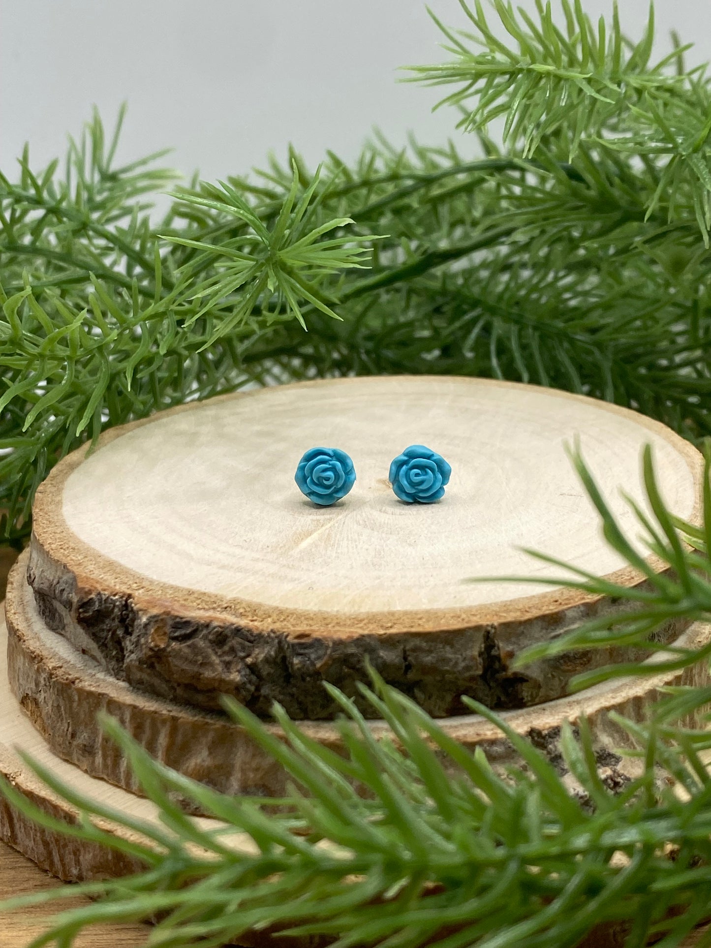 Rose Stud Earrings