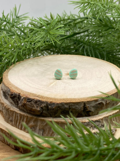 Mini Egg Stud Earrings