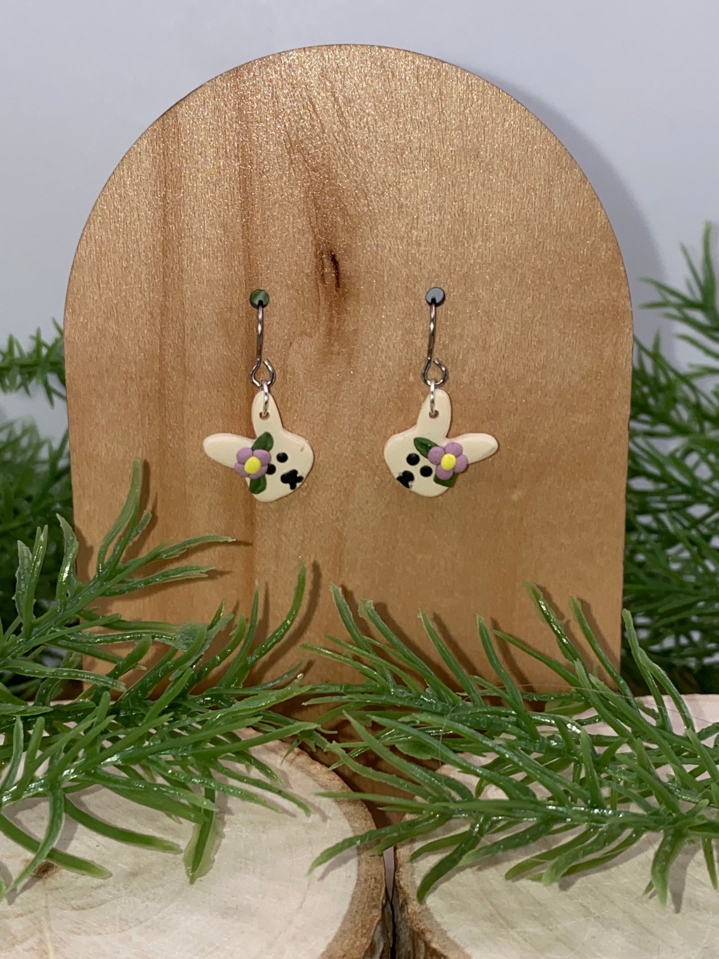 Bunny Dangle Earrings