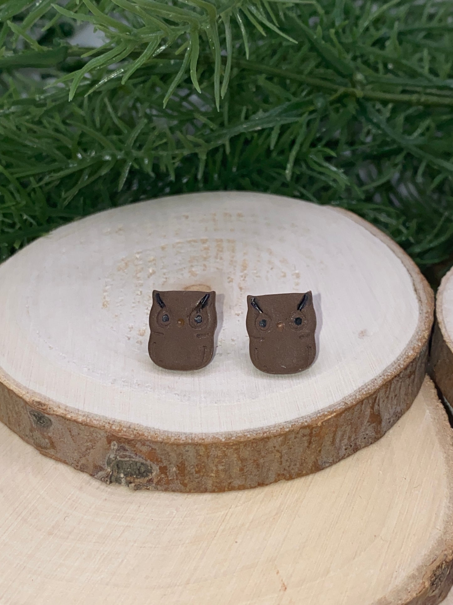 Owl Stud Earrings