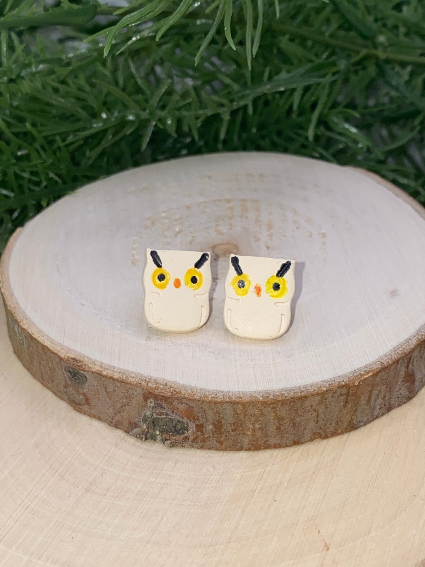 Owl Stud Earrings